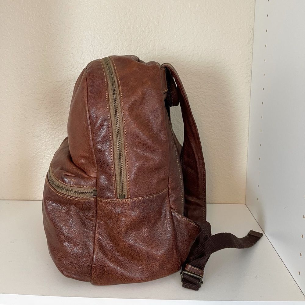 Frye Dylan Rustic Leather Extra Large Backpack In… - image 6